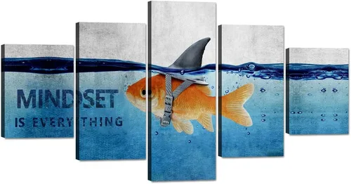 Vista 56 de 5 piezas de pintura sobre lienzo ardiente de fénix dibujado en estilo heráldico fuego fénix arte de pared vintage impresiones obras de arte arte
