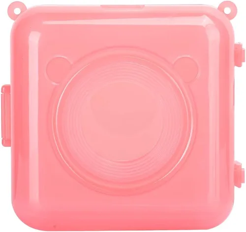 Vista 6 de Estuche para impresora de bolsillo, diseño resistente de PC, carcasa protectora para cámara de bolsillo, mini estuche de almacenamiento