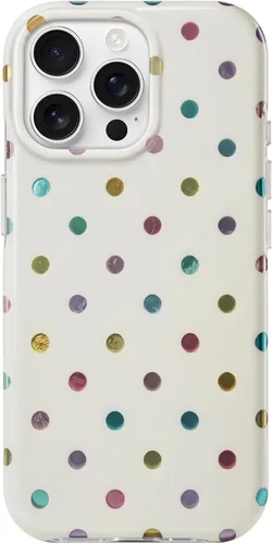Vista 42 de Hython Funda para iPhone Air, diseño estético de lunares lindos, funda simple de 6.5 pulgadas, delgada, antiarañazos, parachoques de TPU suave, a