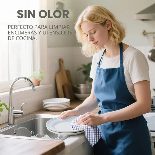 Vista 3 de Oeleky Paños de cocina para lavar platos, paños de cocina Verde azulado