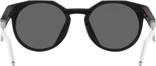 Vista 4 de Oakley Gafas de sol unisex con montura negra mate, lentes negras Prizm, 2.047in