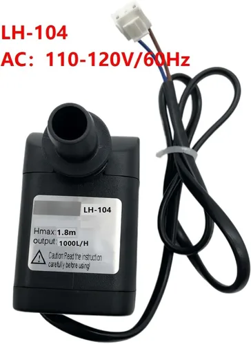 Vista 5 de Máquina de hielo Bomba de agua Bomba sumergible Bomba de circulación superior LH-104 15W 110-120V/60Hz Bomba de agua para máquina de hielo