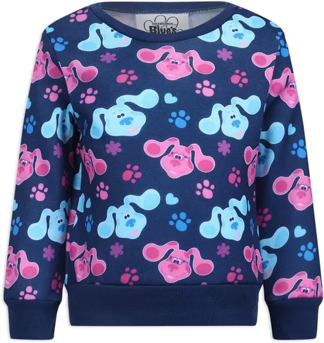 Vista 2 de Nickelodeon Blue's Clues & You - Conjunto de camisa y pantalón de manga larga para niñas pequeñas