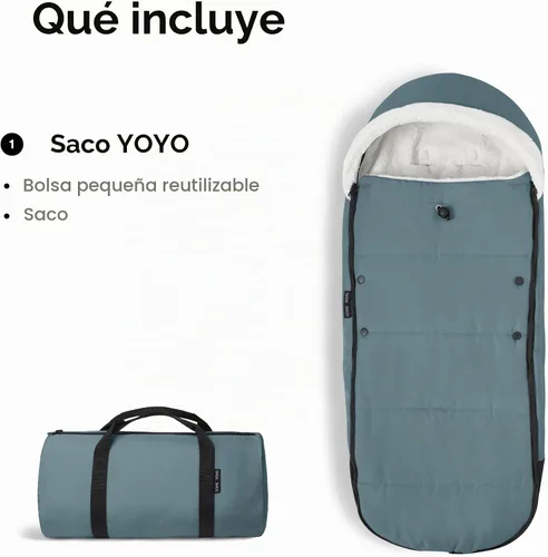 Vista 5 de Stokke YOYO Footmuff Agua