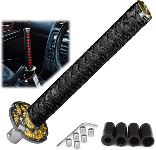 Vista 16 de EZAUTOWRAP Espada Samurai 5.9 pulgadas., 10cm, Negro Blanco