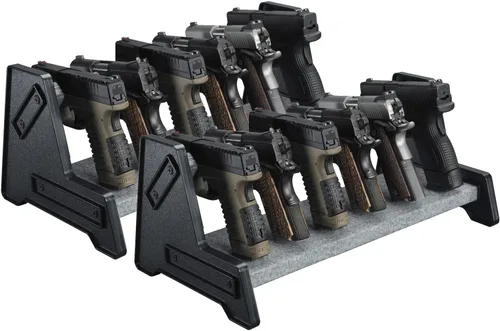 Vista 8 de Mind and Action - Soporte para pistola para caja fuerte, organizador de gabinete, accesorios para armas, regalos para hombres