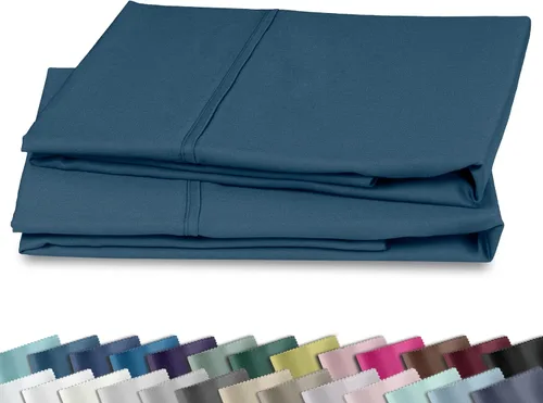 Vista 11 de Fundas de almohada de algodón de 400 hilos 01-Blanco