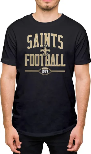 Vista 20 de Hybrid Sports NFL Football Arch - Officially Licensed Adult Short Sleeve Fan Tee for Men and Women