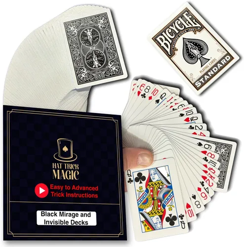 Vista 17 de Ilusiones de cartas para magos principiantes a profesionales: aparición, teletransporte, transformando milagros (Baraja Svengali azul)