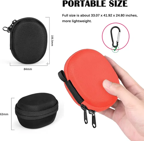 Vista 4 de Miimall Funda de viaje compatible con Google Pixel Watch, caja de almacenamiento individual, llavero bolsa de almacenamiento bolsa de viaje