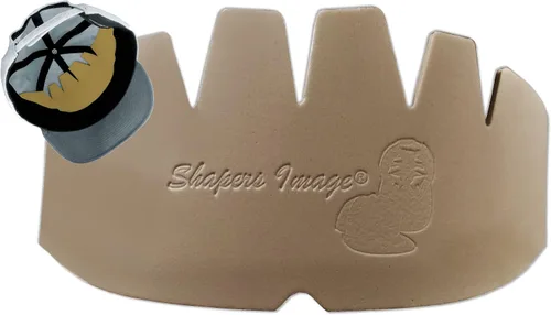 Vista 5 de Shapers Image 1 pieza de corona de béisbol CapPro para gorras ajustadas y snapback Beige