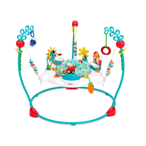 Vista 11 de Baby Einstein Ocean Explorers Airplane Adventure Centro de actividades saltador interactivo 2 en 1 para bebé con luces a partir de 6 meses