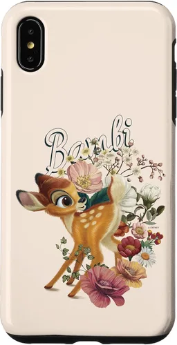 Vista 11 de Funda con logotipo de retrato floral Bambi para iPhone 16 Disney