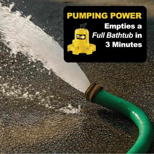 Vista 3 de Bomba sumergible con tecnología multiflujo WAYNE WWB WaterBUG