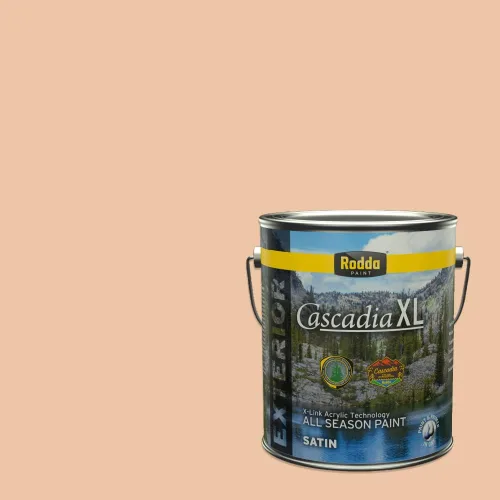 Vista 116 de Rodda Paint CASCADIA XL - Pintura satinada exterior e imprimación en uno, cuarto de galón, banderín para bebé