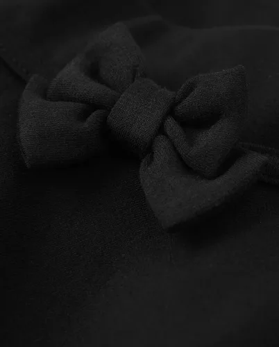 Vista 2 de Gymboree Falda pantalón de punto Ponte para niñas y niñas pequeñas Arco negro