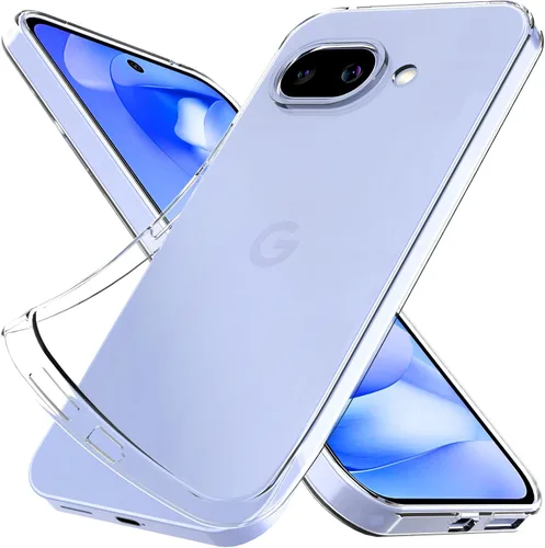 Vista 7 de Funda transparente para Google Pixel 6a. Funda protectora de silicona de poliuretano termoplástico transparente suave y delgada para Google Pixel 6A