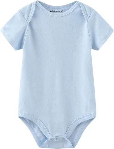Vista 40 de Kiddiezoom Mameluco unisex de algodón de una pieza para bebé recién nacido, 5