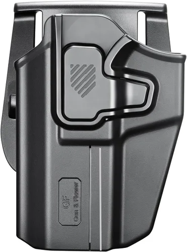 Vista 7 de Universal OWB Holster for Full Size/Compact Pistol, Optic Cut, Fit Glock/S&W/Sig/Springfield/CZ/Beretta/Taurus/Canik/FN/Walther & More, Index Finger