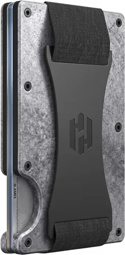 Vista 17 de Hayvenhurst Cartera para hombre – Cartera para hombre de diseño reinventado – Funda delgada, minimalista y sin costuras, bloquea escáneres RFID
