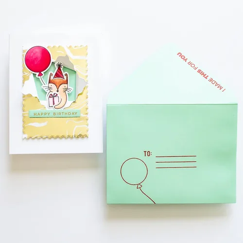 Vista 5 de Sending Love de Julie Ebersole, Essentials by Ellen - Combo de sellos y troqueles transparentes