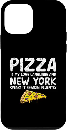 Vista 16 de iPhone 16 Pizza is my love language and New York speaks it freakin Case