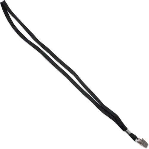 Vista 2 de Advantus 75403 Cordones de seguridad de lujo, estilo clip, 36 pulgadas de largo, negro, 24/caja