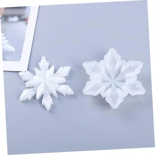 Vista 7 de Encantos de joyería de silicona de copo de nieve cómodos y fáciles de limpiar