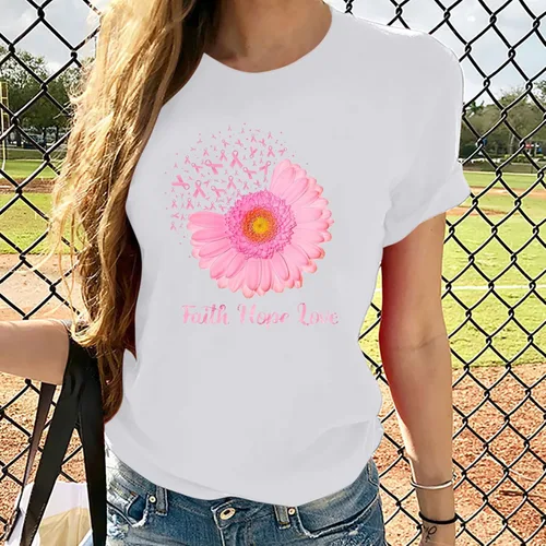 Vista 62 de Camisetas de manga corta con estampado de corazón para mujer, camisetas de ajuste regular, linda y divertida, ropa de regalo 2023