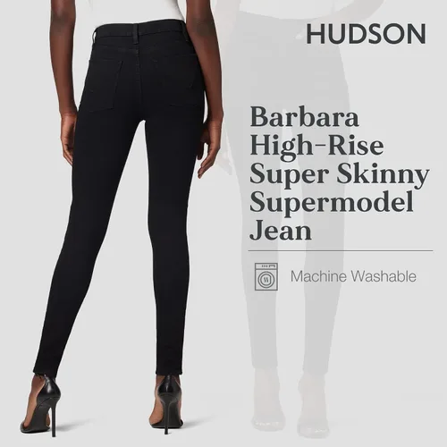 Vista 3 de HUDSON The Barbara para mujer, Negro