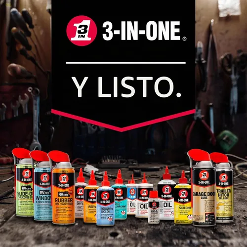 Vista 3 de 3-IN-ONE Lubricante Seco para Cerradura, 2.5 OZ Great on Automotive, Commercial Locks, Padlocks, Home Locks, Anti-Corrosion, Safe on Metal, Wood