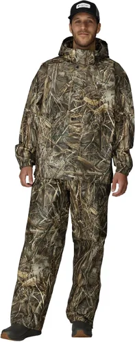 Vista 13 de FROGG TOGGS - Chaqueta impermeable y transpirable para hombre Classic Pro Action para lluvia Azul marino