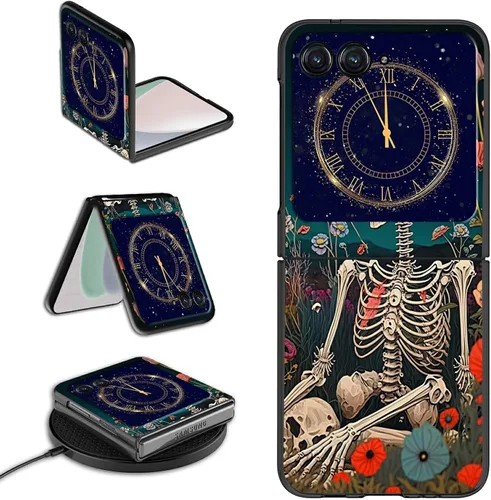 Vista 44 de Rossy Funda para Motorola RAZR 5G, para Moto RAZR 5G, funda delgada y ligera de policarbonato duro a prueba de golpes para Motorola Moto RAZR 5G