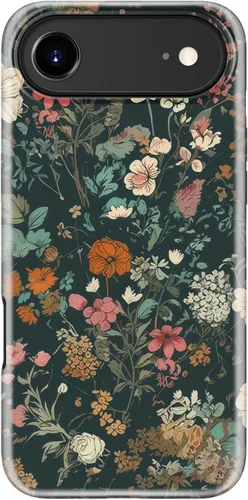 Vista 56 de LUMARKE Funda para iPhone 14/iPhone 13, lindo Y2K floral, carga inalámbrica Mosaico Tortuga Shell