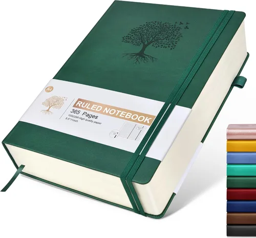 Vista 33 de Ansopu Cuaderno de puntos, 360 páginas numeradas, cuadrícula de puntos, de 8.5 x 11 pulgadas, papel de punto de 3.53 oz/m², tapa dura gruesa