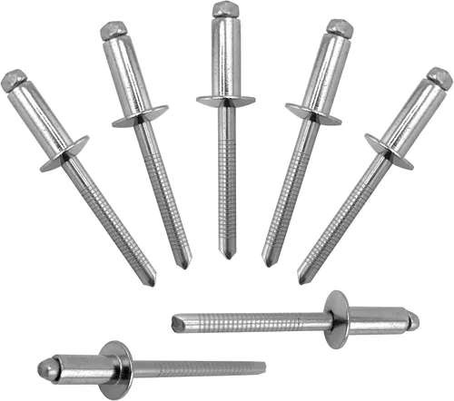 Vista 43 de ALLCLEAN 60 piezas de remaches ciegos de aluminio de 1/4" x 1", remaches pop de 6,4 x 25mm, agarre de aluminio y mandril de acero