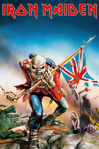 Vista 10 de POSTER STOP ONLINE Iron Maiden - Póster musical (trooper) (tamaño: 24 x 36 pulgadas) (póster laminado)
