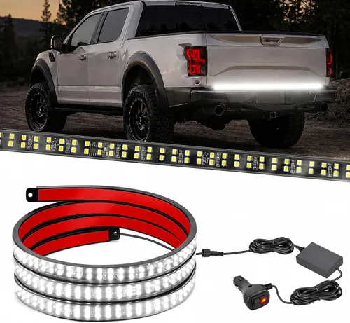 Vista 14 de Nilight 6 piezas de luces de neón para la parte baja del auto, tiras de luces RGB multicolores de 300 LEDs, función activa de sonido DIY, modo