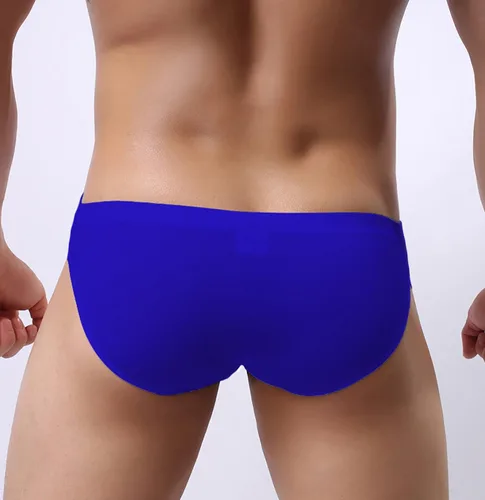 Vista 34 de WINDAY Calzoncillos de hombre Transpirable Hielo Seda Triángulo Bikinis y Escritos N04