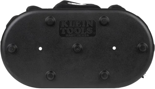 Vista 4 de Klein Tools 58886 Bolsa de herramientas, poliéster, 7 bolsillos con agujeros de drenaje