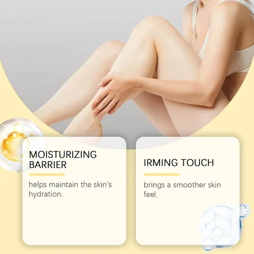 Vista 3 de Champagne Lift - Crema corporal reafirmante, Champagne Lift Body Creme Anti-Envejecimiento de la Piel con Fórmula Lifting Hidrata la piel seca