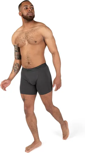 Vista 8 de Calzoncillos tipo bóxer para hombre, frescos, suaves, elásticos, éticos, paquete de 3