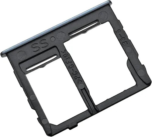 Vista 3 de Bandeja de tarjeta SIM individual Reemplazo del soporte de ranura SD para Samsung Galaxy A32 5G SM-A326U A326U1 S326DL A326W (negro)