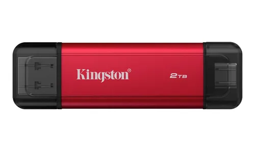 Vista 9 de Kingston SSD portátil dual USB-A/C de 512 GB Hasta 1050 MB/s USB 3.2 Gen 2 SPSD/512GB
