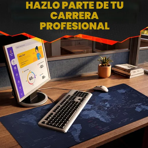 Vista 8 de Alfombrilla de mouse para juegos personalizada, alfombrilla de escritorio grande, antideslizante