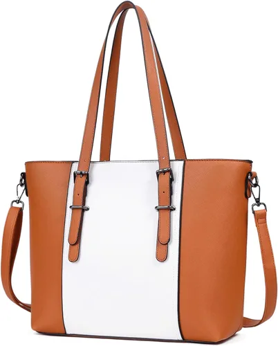 Vista 21 de Bolsos y bolsos de mano para mujer, bolso de hombro con asa superior, bolso de dama