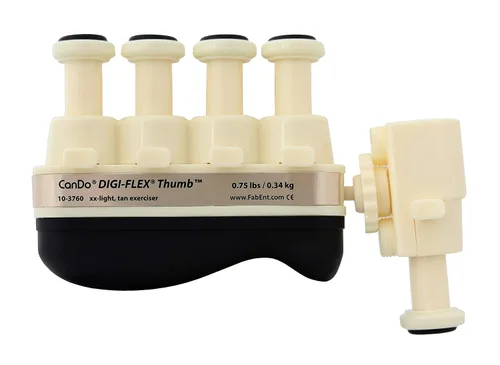 Vista 6 de CanDo 10-3763 Digi-Flex Thumb, dorado (Gold: XXX-Heavy), 1