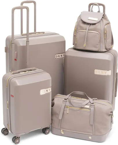 Vista 3 de DKNY Maleta de lona Softside Weekender, ASH, Fresno, Maleta de fin de semana de lado suave