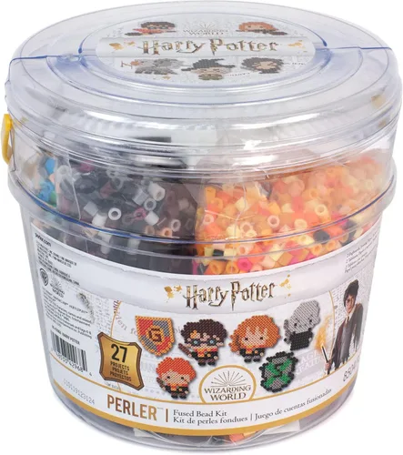Vista 8 de Perler 80-53517 El mundo mágico de Harry Potter en estilo Chibi - Kit de cuentas fundibles, multicolor, 227 piezas