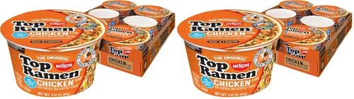 Vista 10 de Nissin Top Ramen - Sopa de fideos, salsa de soja, 3 onzas (paquete de 24)